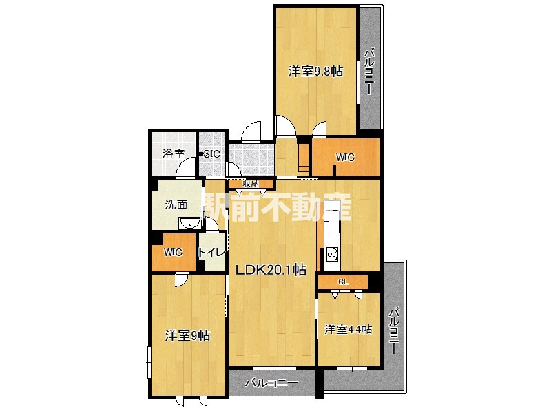 部屋写真