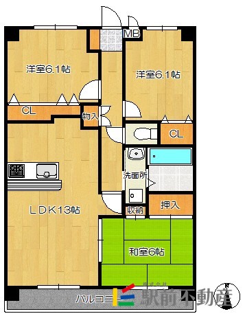 部屋写真