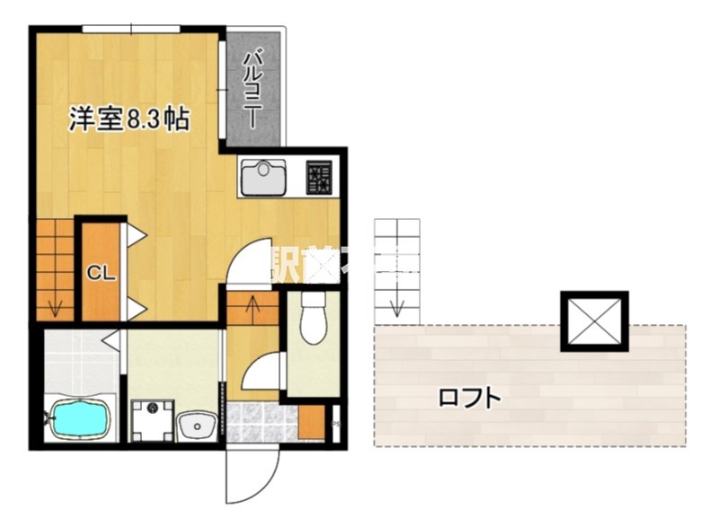 部屋写真