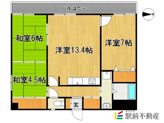 部屋写真