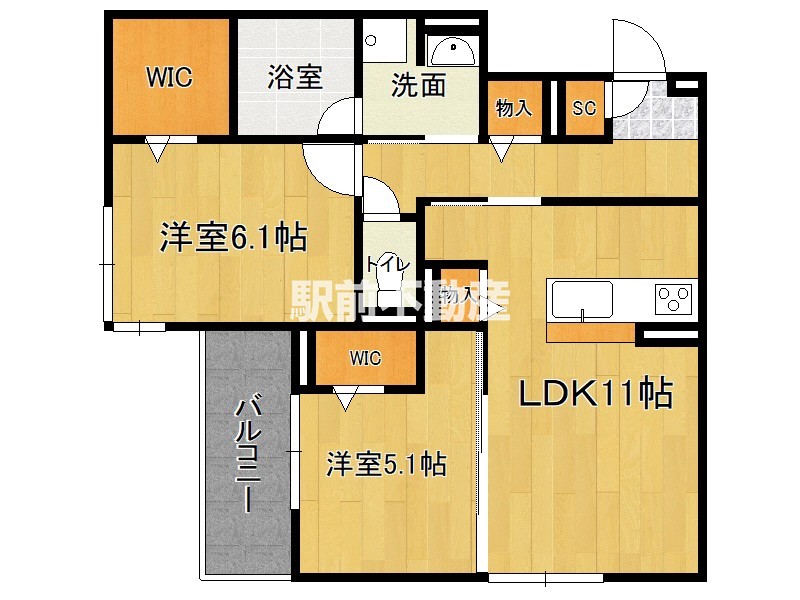 部屋写真