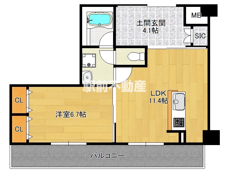 部屋写真