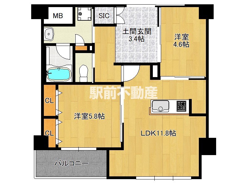 部屋写真