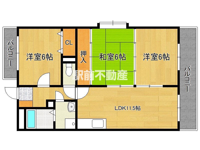 部屋写真