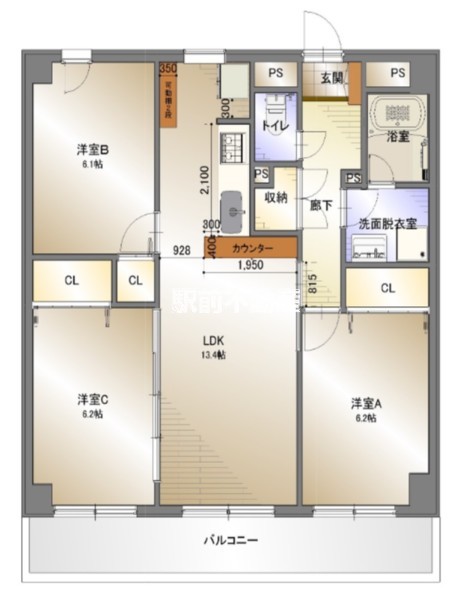 部屋写真