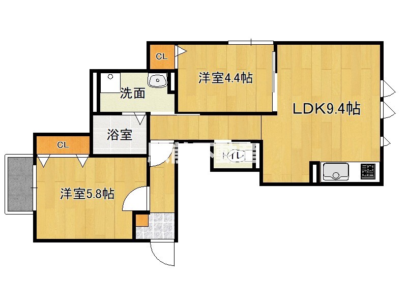 部屋写真
