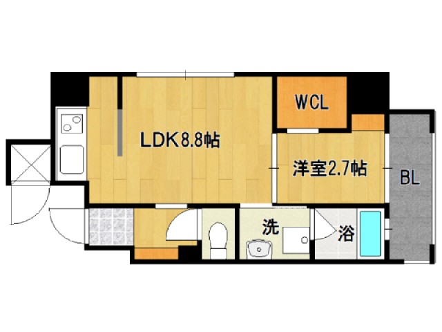 部屋写真