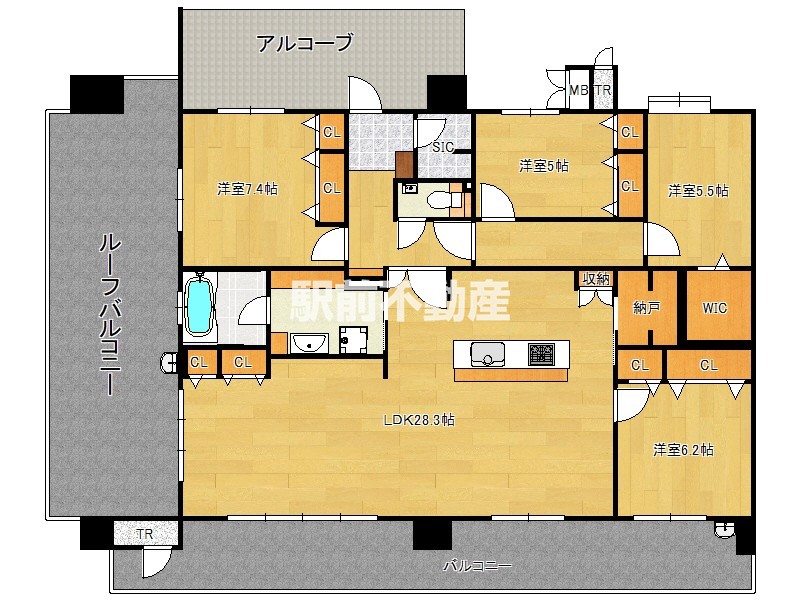 部屋写真