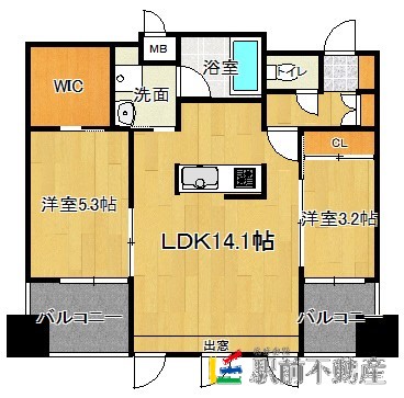 部屋写真