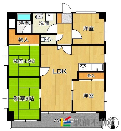 部屋写真