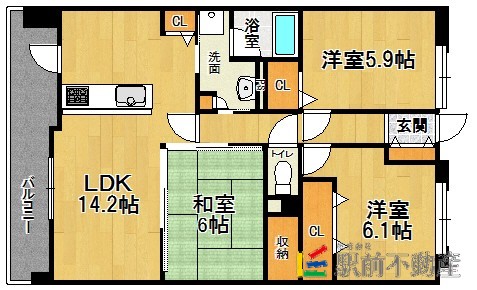 部屋写真