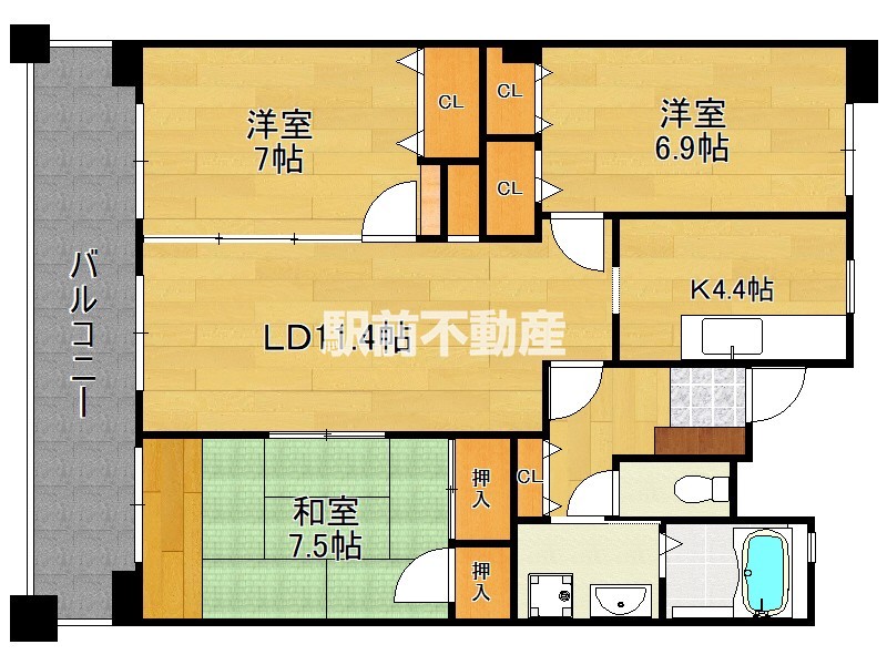 部屋写真