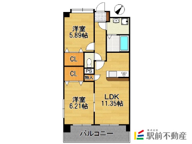部屋写真