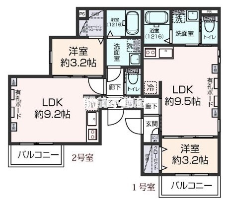 部屋写真