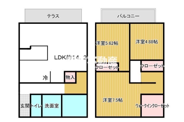 部屋写真