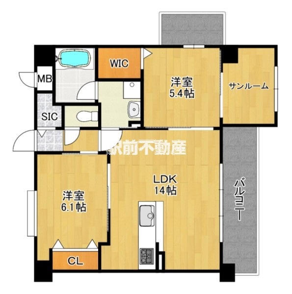 部屋写真